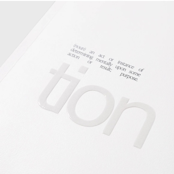 🏷️ NWT Cloth & Paper Intention Notebook + Vinyl Cover - Picture 2 of 6